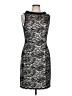 Ivanka Trump 100% Polyester Black Cocktail Dress Size 10 - photo 1