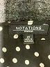 Notations Polka Dots Black Long Sleeve Blouse Size 2X - photo 7