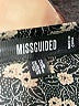 Missguided 100% Polyester Hearts Black Casual Dress Size 6 - photo 8
