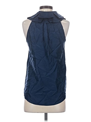 Geren Ford Sleeveless Silk Top (view 2)