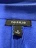 Torrid Blue Blazer Size 3X Plus (3) - photo 6