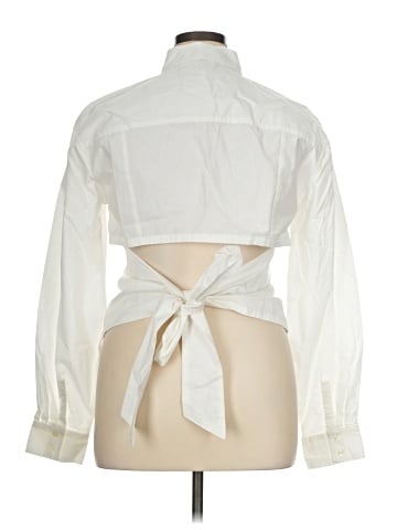 Maeve Long Sleeve Button-Down Shirt (view 2)