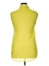 Bongo Yellow Sleeveless Button-Down Shirt Size XL - photo 2