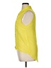 Bongo Yellow Sleeveless Button-Down Shirt Size XL - photo 5