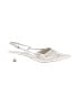 Schutz 100% Leather Ivory Heels Size 10 - photo 1