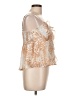 Japna 100% Polyester Tan Sleeveless Blouse Size L - photo 4
