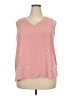 Apt. 9 100% Polyester Pink Sleeveless Blouse Size XXL - photo 1
