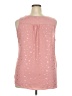 Apt. 9 100% Polyester Pink Sleeveless Blouse Size XXL - photo 2