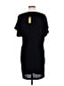 Alexia Admor Solid Black Cocktail Dress Size M - photo 2