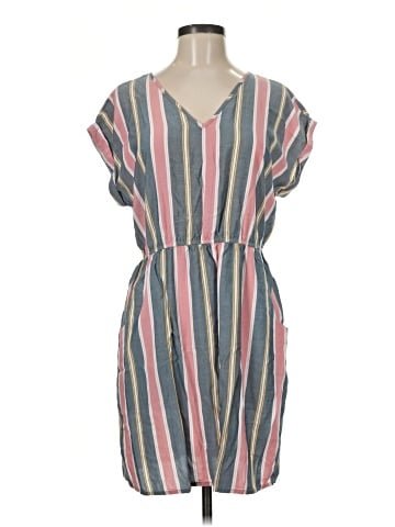 Pink Rose Casual Dress (view 1)