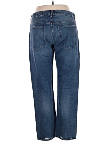 Madewell The Dean Easy Straight Jean in Greendale Wash (view 2)