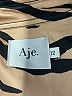 Aje. 100% Cotton Animal Print Brown Kimono Size 12 - photo 6