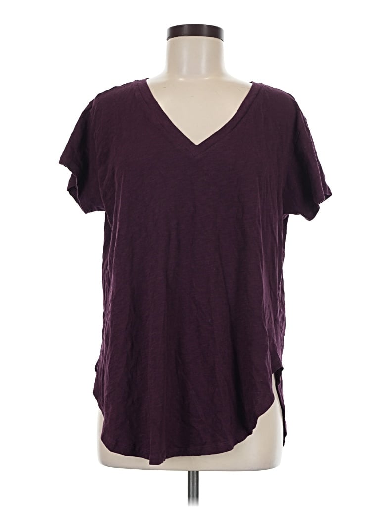 Pre-owned Torrid Short Sleeve T-shirt In Burgundy