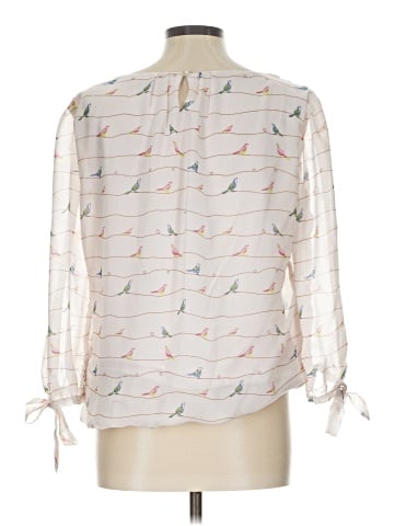 Sara Michelle 3/4 Sleeve Blouse (view 2)