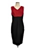 Iris Setlakwe Color Block Red Cocktail Dress Size 10 - photo 1