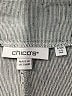 Chico's Chevron-herringbone Gray Linen Pants Size Lg (2.5) - photo 7
