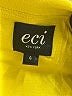 ECI Solid Yellow Cocktail Dress Size 6 - photo 7
