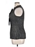 DKNY 100% Polyester Gray Sleeveless Blouse Size XL - photo 5
