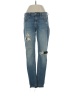 Vigoss Hearts Blue Jeans Size 26 waist - photo 1