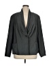 Monroe and Main Stripes Gray Blazer Size 1X - photo 1