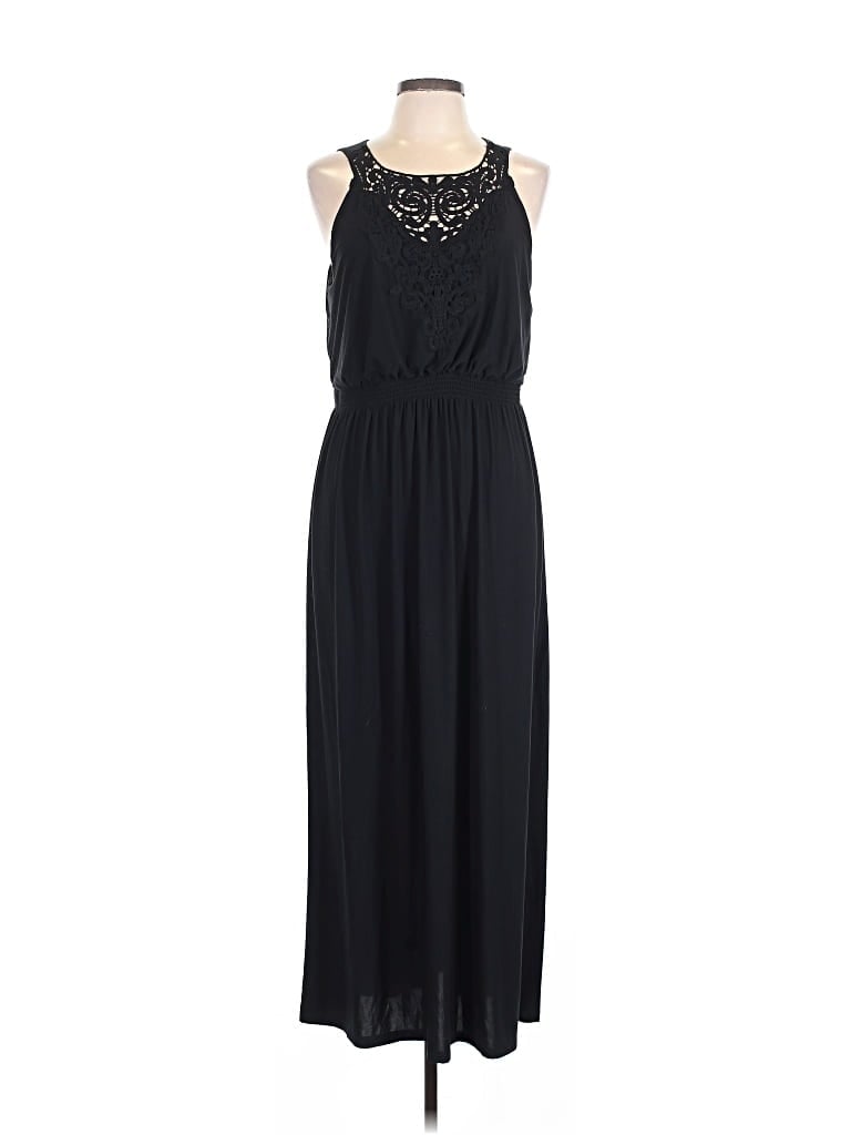 Pre-owned Soma Casual Dress In Black