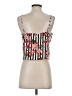 Leith 100% Polyester Red Sleeveless Blouse Size S - photo 2
