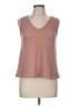 Illa Illa Brown Pink Sleeveless Top Size M - photo 1