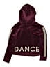 Justice Burgundy Pullover Hoodie Size 10 - photo 1