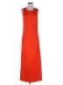 Boston Proper Orange Casual Dress Size M - photo 1
