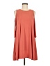 BCBGeneration Solid Orange Casual Dress Size M - photo 1