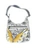 Anuschka 100% Leather Graphic Floral Black Gray Leather Hobo One size - photo 1