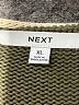 Next 100% Cotton Stripes Green Pullover Sweater Size XL - photo 7
