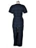Whistles 100% Cotton Solid Blue Jumpsuit Size 8 - photo 2