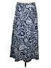 Talbots Paisley Blue Casual Skirt Size S - photo 2