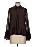 Amanda Uprichard 100% Polyester Brown Long Sleeve Blouse Size XS - photo 1