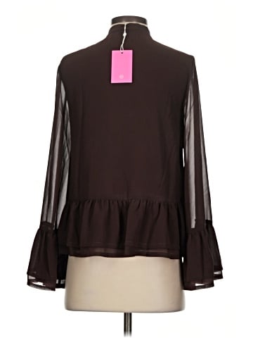 Amanda Uprichard Long Sleeve Blouse (view 2)