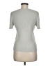 Preview Collection Silver Short Sleeve Turtleneck Size M - photo 2