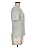 Preview Collection Silver Short Sleeve Turtleneck Size M - photo 4
