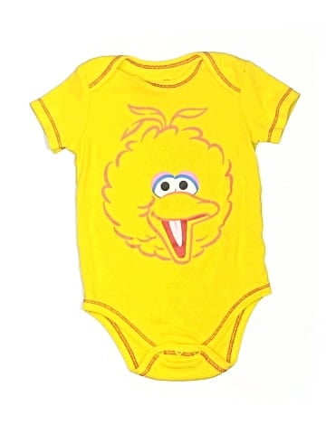 Sesame Street Short Sleeve Onesie (view 1)