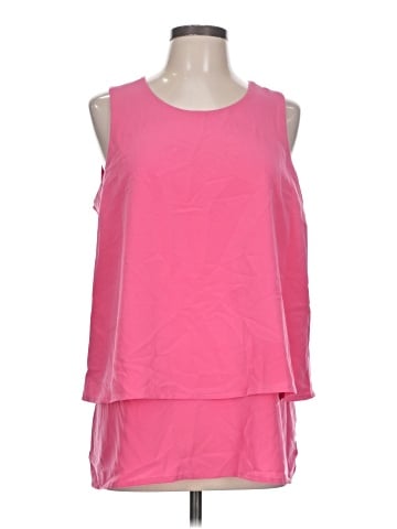 DG^2 by Diane Gilman Sleeveless T-Shirt (view 1)