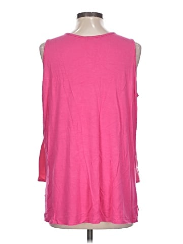 DG^2 by Diane Gilman Sleeveless T-Shirt (view 2)