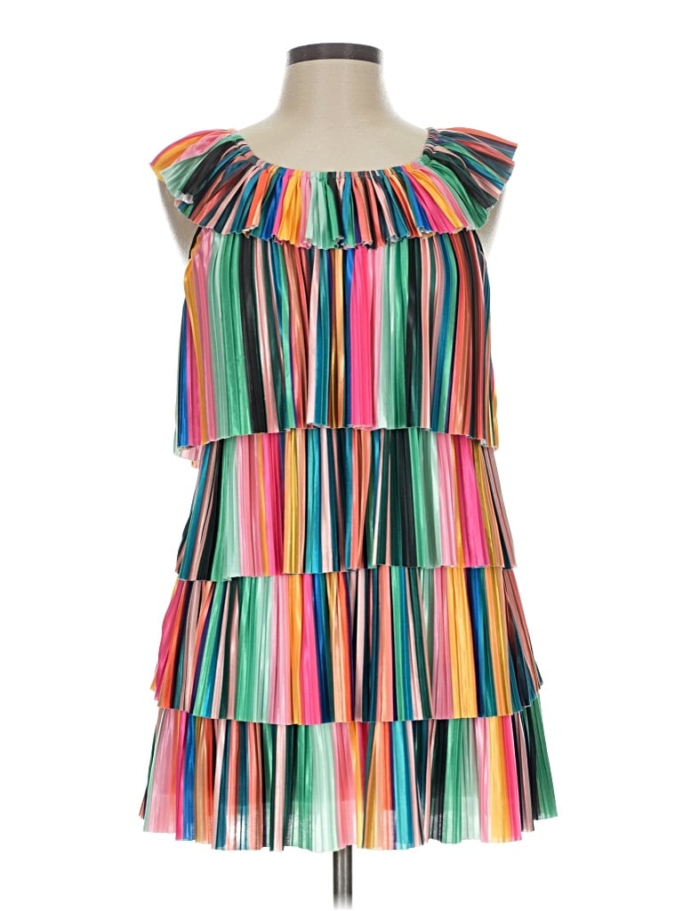 Pre-owned Assorted Brands Cocktail Dress In Green