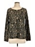 Sanctuary Paisley Brown Pullover Sweater Size L - photo 1