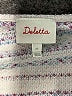 Deletta Gray Short Sleeve Blouse Size XS - photo 7