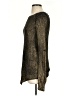 Saks Fifth Avenue Metallic Gold Pullover Sweater Size S - photo 5