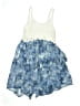 Knit Works 100% Polyester Tie-dye Blue Dress Size 10 - 12 - photo 1