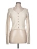 Happily Grey Ivory Long Sleeve Top Size L - photo 1