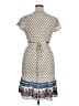 Papillon 100% Viscose Print Ivory Casual Dress Size XL - photo 2
