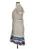 Papillon 100% Viscose Print Ivory Casual Dress Size XL - photo 5
