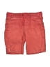 M&S Solid Red Shorts Size 3 - 4 - photo 1